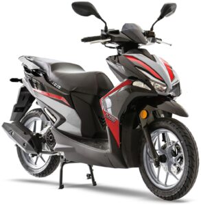 Xpeed 125 RX - black red 45F