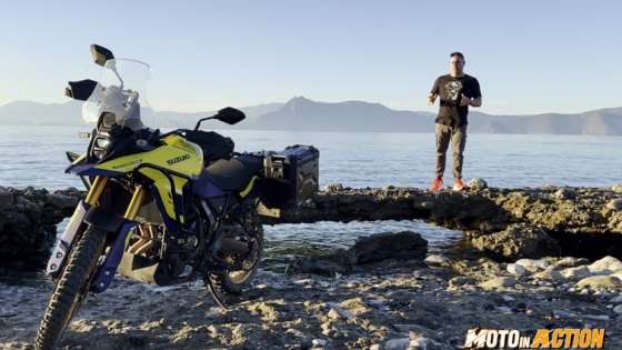Moto in Action 4η Εκπομπή Season-8 SUZUKI V-STROM800DE Test ride & Ttiumph Scrambler 400 in London