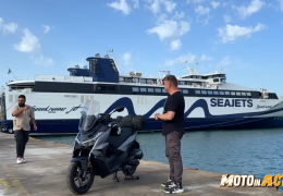 Moto in Action 31ή Εκπομπή Season 8 VOGE SR3 στη Φολέγανδρο και YAMAHA Tracer 7
