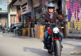 Moto in Action 12η Εκπομπή Season -9 Royal Enfield Guerilla 450 μαζί με τον Χάρη Χριστόπουλο