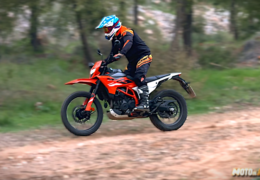 Moto in Action S-10 E-15 KTM 390 ENDURO-R & YAMAHA TRACER-7 vs TRACER-9